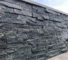 Кварцит, 3D панель из камня, 600х150 мм, Classic Black Quartz, 8 шт/уп