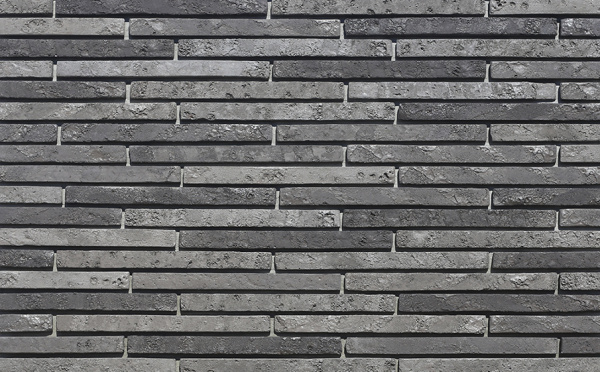 Декоративный камень White Hills Бран Брик под Кирпич, цвет: 698-80 / серый