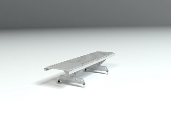 Мостик кровельный универсальный Roofsystems Elite Smart, L=1200 мм RAL 7004
