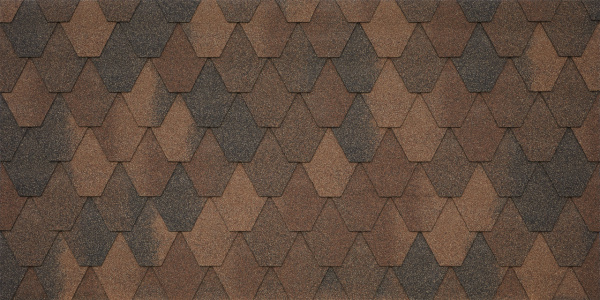 Битумная черепица Tegola Business Unica, Sardegna цвет: legno 424, 2.9 м² / уп.