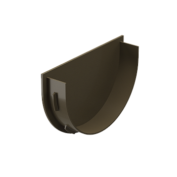 Заглушка воронки универсальная, Docke Premium, Ø120 мм, цвет: Каштан