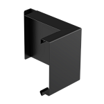 Заглушка правая к лицевой планке, Galeco STAL 2 125/80 х 80 мм, RAL 7024
