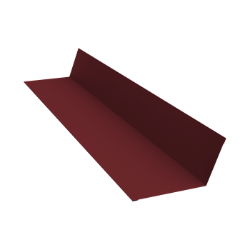 GL Планка примыкания, 90х140 мм 0.45 мм, Drap TX, RAL 3005, L=2000 мм