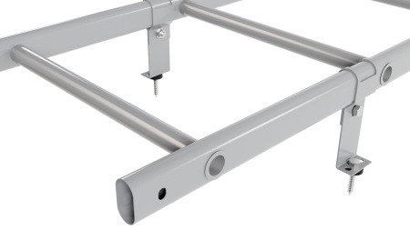 Лестница кровельная Borge, универсальная, L=1800 мм RAL 7004