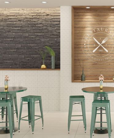Сланец, 3D панель из камня, 600х150 мм, Classic Black Matt, 8 шт/уп, 0.72 м²