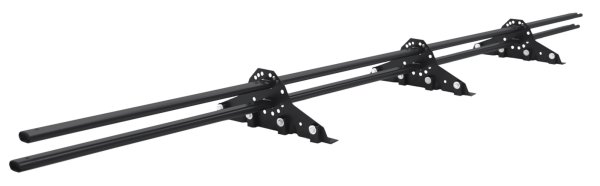 Снегозадержатель Grand Line для фальцевой кровли, L=3000 мм, 3 опоры, 2 трубы, овал 42х21 RAL 9005