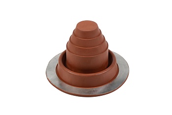 Проходной элемент Master Flash прямой №2, 45-75 мм EPDM терракота