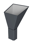 Воронка водосборная Vortex Lite Matt, Ø 102 мм, RAL 7024
