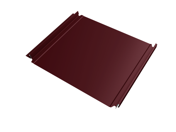 Кликфальц Double Pro Grand Line 0.45 мм, PE, RAL 3005