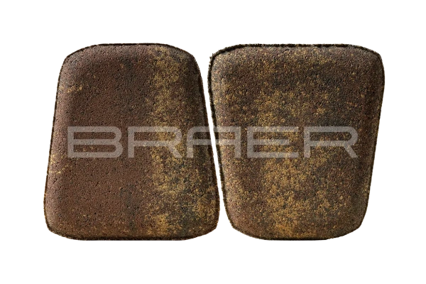 Тротуарная плитка Braer Классико круговая 60 мм 73х110х115 мм, цвет: Color Mix Мальва