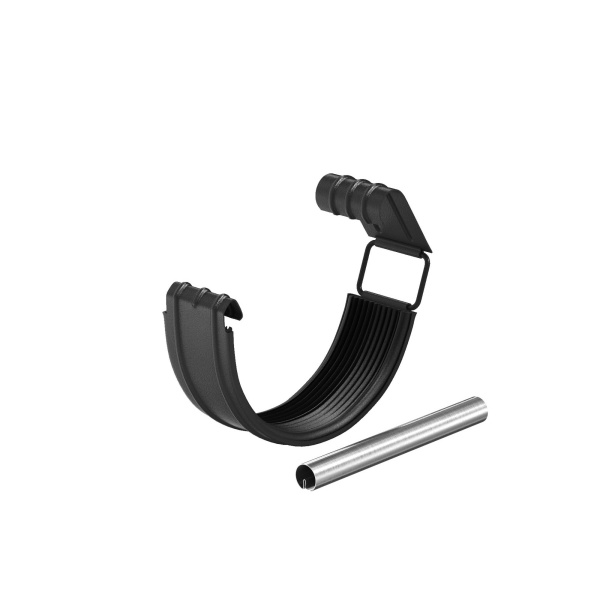 Соединитель желоба в комплекте Aquasystem Премиум Ø150 мм, PU Matt, RAL 9005