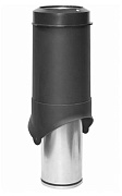Вентиляционный выход Krovent Pipe-VT IS 150/700 мм серый