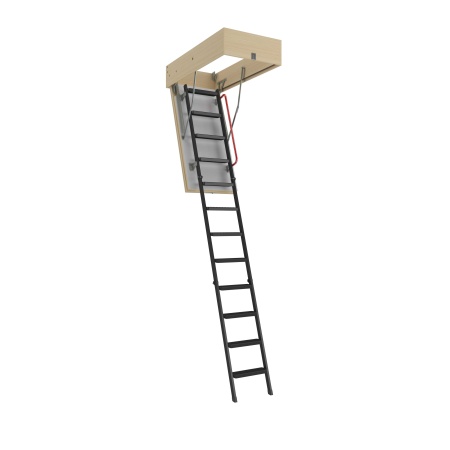 Металлическая чердачная лестница Fakro LMT, 60x120х280 см