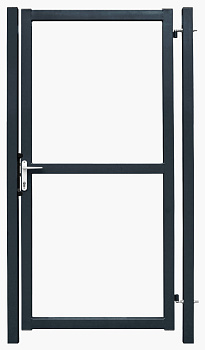 Калитка Colority Zinc Lock, 1.8 х 1.0 м, RAL 7016