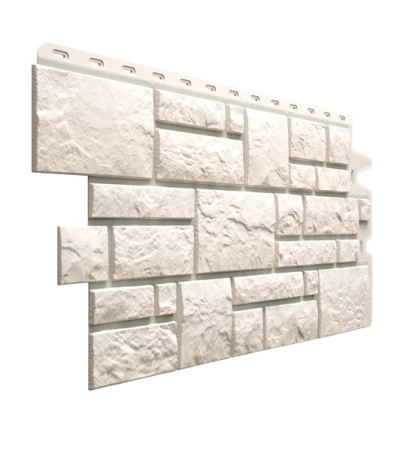 Фасадные панели Docke Burg, 1072х472 мм Premium, цвет: белый