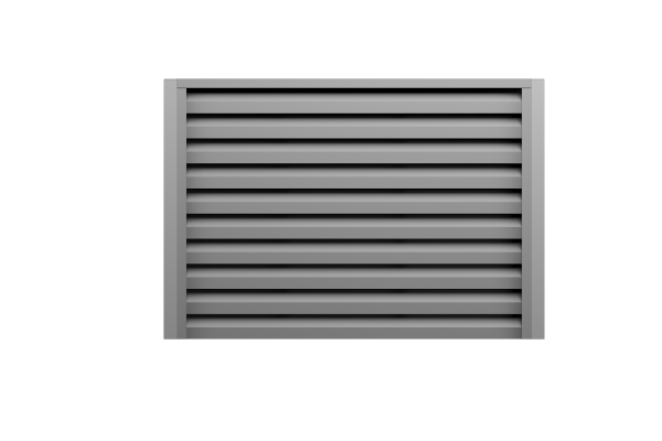 Ламель для забора жалюзи, Milan Slim 0.45 мм, PE, RAL 9006