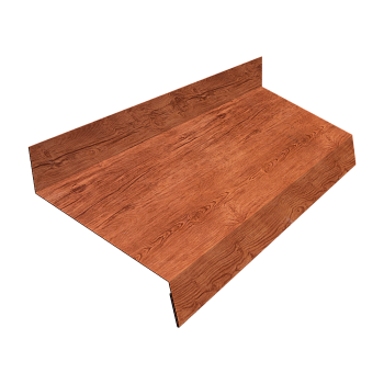 Отлив простой GL, 50 мм 0.45 мм, Print Premium, Rowan Wood Intense FTC, L=2000 мм