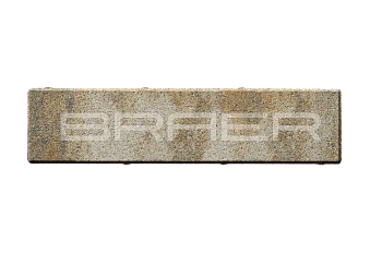 Тротуарная плитка Braer Ригель 60 мм 320х80 мм, цвет: Color Mix Песчаник