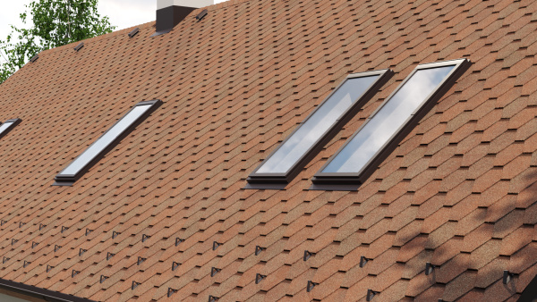 Битумная черепица Tegola Business, Veneto цвет: nocciola 418, 2.86 м² / уп.