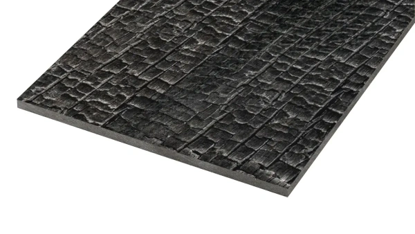 Панель FCSPRO, Декор Classic Wood, 8 мм, 190х3000 мм цвет: угольное