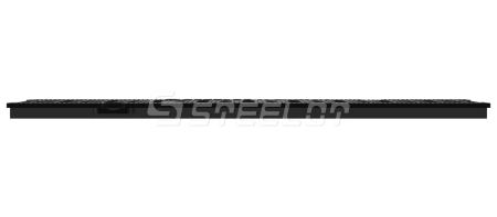 Решетка пластиковая SteeStart DN100, А15, Цвет: черный