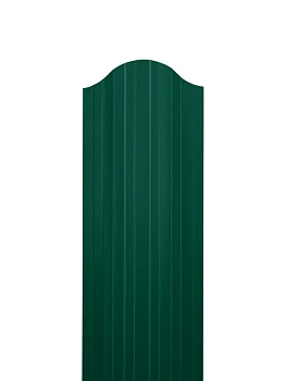 ММТ Штакетник П-образный, фигурный, 110 мм 0.42 мм, PE-double, RAL 6005