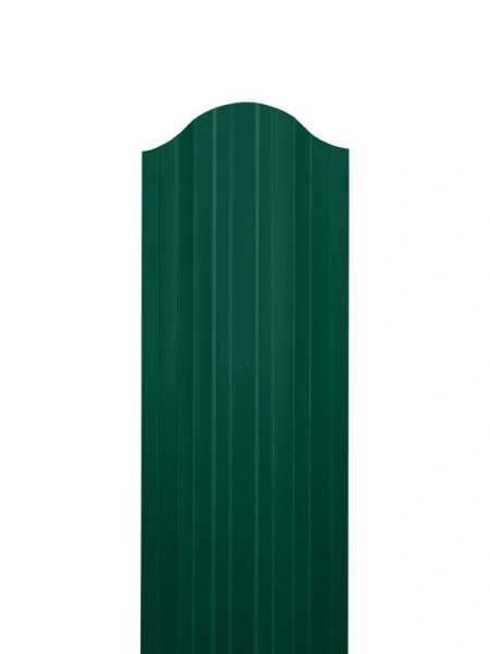 ММТ Штакетник П-образный, фигурный, 110 мм 0.42 мм, PE-double, RAL 6005