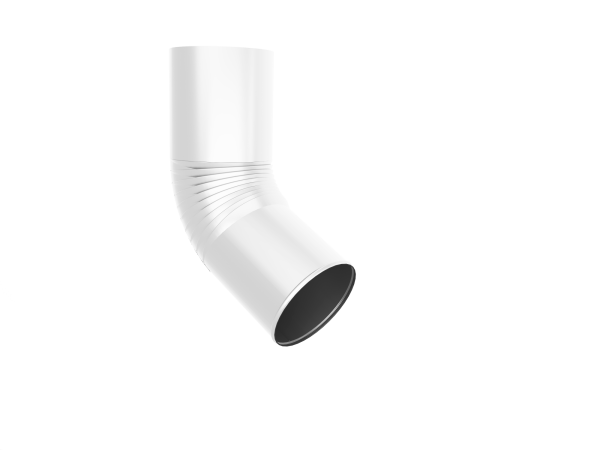 Колено стока Ø150 мм, Optima, PE, RAL 9003