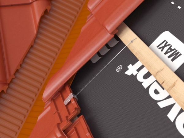 Зажим для крепление подрезанной черепицы Eurovent CLIP-C, 25 шт.уп