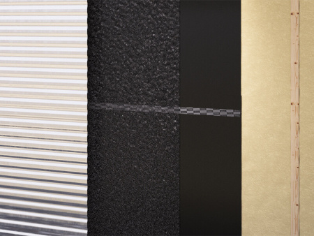 Holztechnic NET 350 мембрана, трехмерный мат для мелаллических кровель, 1.25 м х 50 м, 62.5 м²