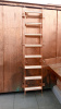 Лестница кровельная маршевая Roofsystems Copper фальц 550, L= 1200 мм медь