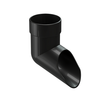 Наконечник для водосточной трубы Docke LUX, Ø141 х 100 мм, карбон