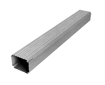 Труба гофрированная Vortex Lite Ø 102 мм, L=1000 мм, Zn