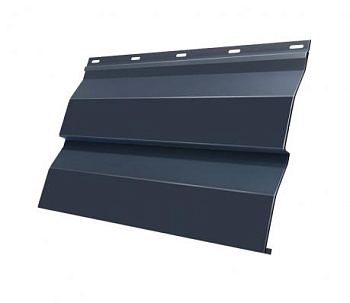 Металический сайдинг Grand Line, корабельная доска 0.45 мм, Drap ST, RAL 7024