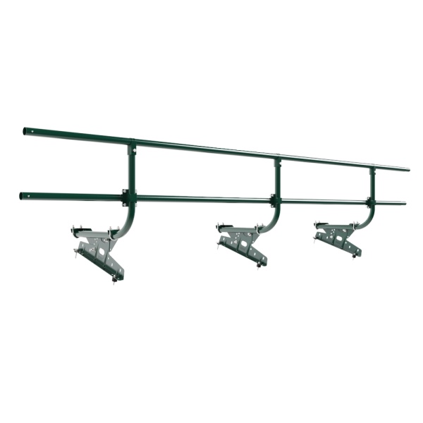 Ограждение кровельное для металлочерепицы Borge, H=600 мм, L= 3000 мм RAL 6005