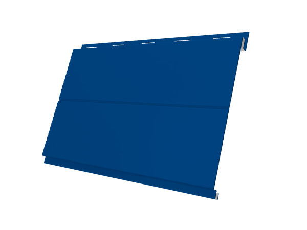 Металлический сайдинг Grand Line, Вертикаль Line 0.45 мм, PE, RAL 5005