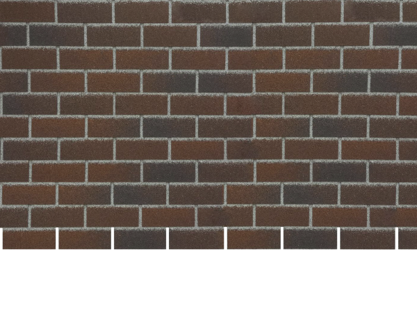 Фасадная плитка Docke Premium, Brick, уп 2.0 м² цвет: рубиновый