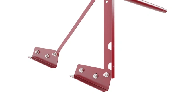 Ограждение кровельное для фальцевой кровли NewLine, H=600 мм, L= 3000 мм RAL 3003