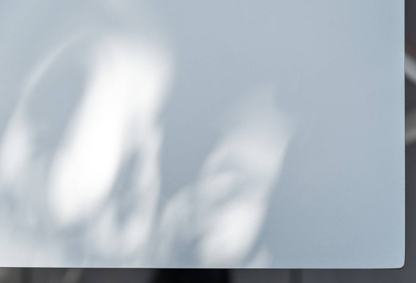 Стол обеденный из HPL 140х80 см, Малага цвет: белый