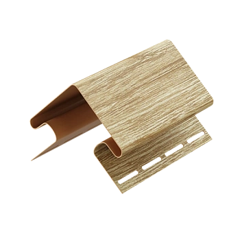 Внешний угол 75/15, Docke, L=3000 мм серия Lux под дерево, цвет: рябина