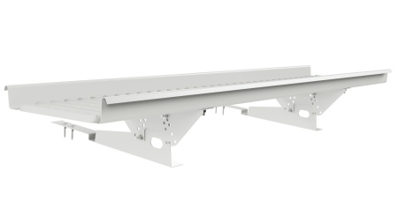 Мостик кровельный Borge, композитной черепицы, L=1500 мм RAL 9003