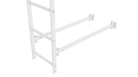 Фасадная лестница Borge, нижняя секция, L=1800 мм RAL 9003