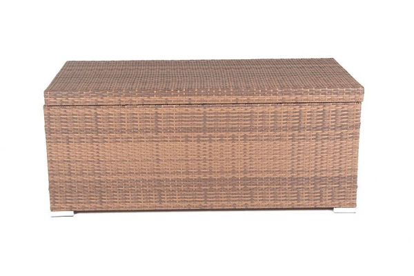 Сундук водонепроницаемый из искусственного ротанга, Порту цвет: коричневый