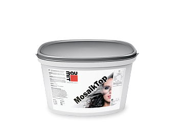 Штукатурка декоративная, Baumit MosaikTop, уп. 25 кг Essential line, 2 мм, белый