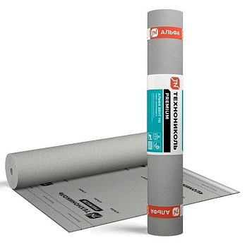 Технониколь Альфа Проф НГ, гидро-ветрозащитная противопожарная мембрана, 70 м²