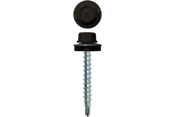 Саморез кровельный Daxmer 4.8х35 мм, сверло №1, RR 32, уп.250 шт.