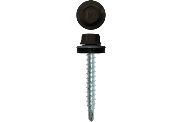 Саморез кровельный Daxmer 4.8х29 мм, сверло №1, RR 32, уп.250 шт.