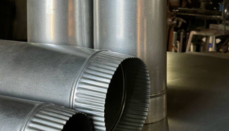 СЗ Труба водосточная Ø 100 мм, L=1250 мм 0.5 мм, Zn, без цвета