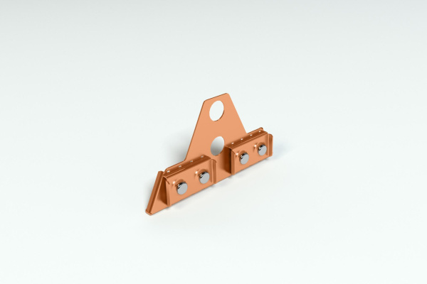 Опора снегозадержателя Copper compact фальц, медь