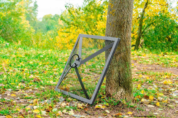 Крышка-искрогаситель, квадратная для очага 900 мм